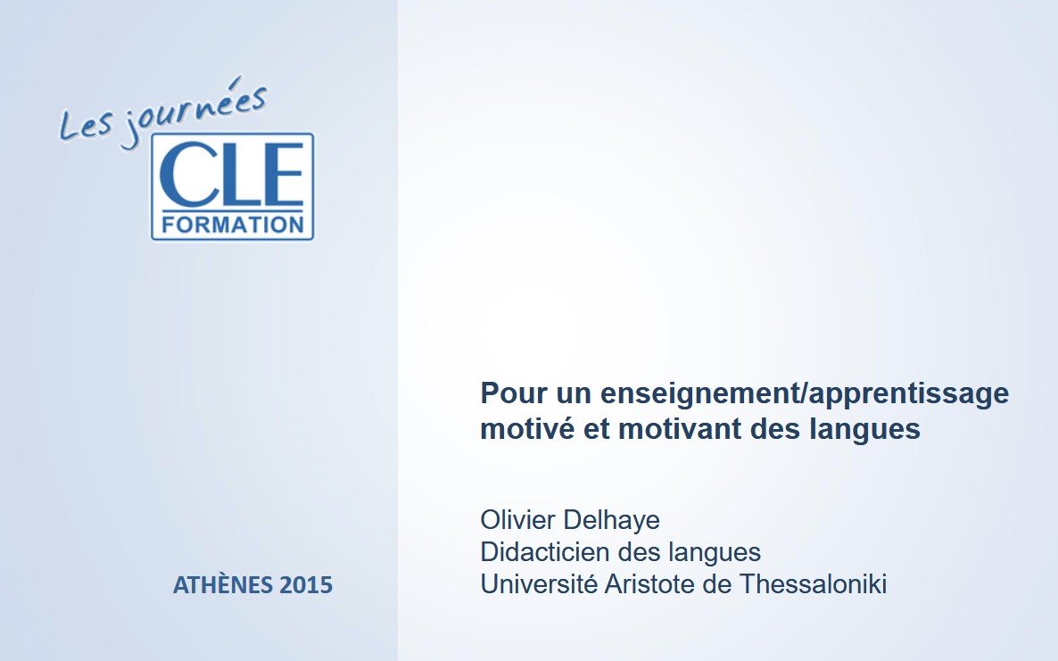 Former des apprenants motivés : repenser l'enseignement des langues